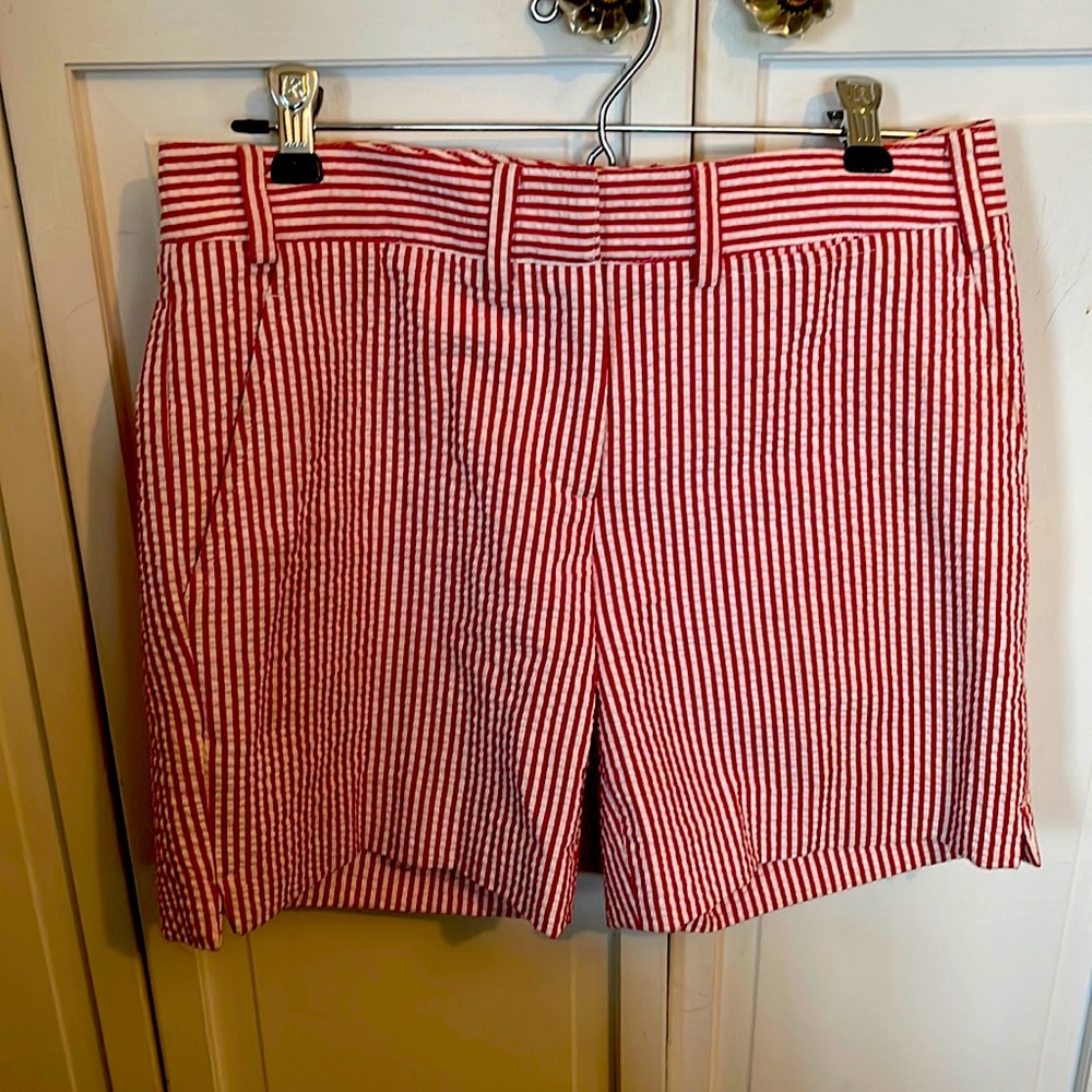 Tailor New York seersucker shorts